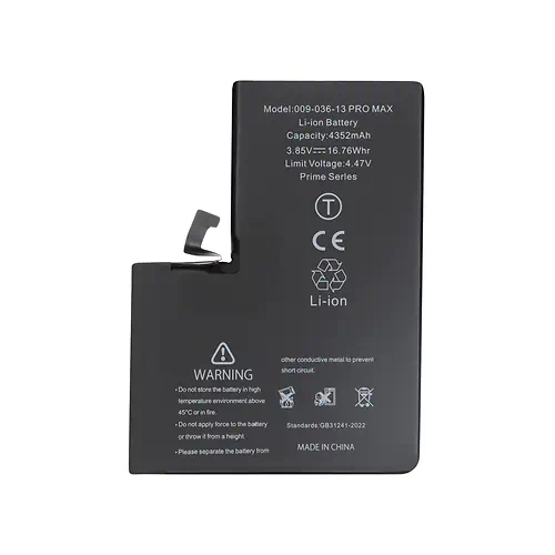 Batterie iPhone 13 Pro Max 4352mAh Selected