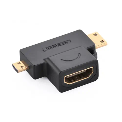 Adaptateur UGreen Micro HDMI et Mini HDMI vers HDMI Femelle