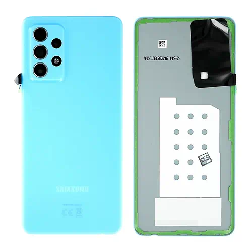 Samsung Galaxy A52 4G 5G Blue Back Cover With Lenses