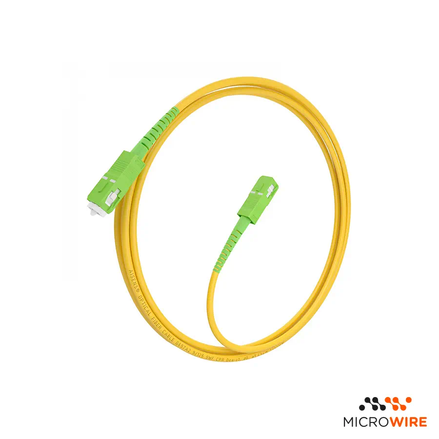 Aisens Cabo de Fibra Ótica 3m Amarelo