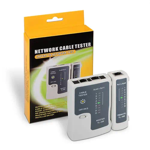 Aisens Testeur de Câble Réseau RJ11/RJ12 et RJ45