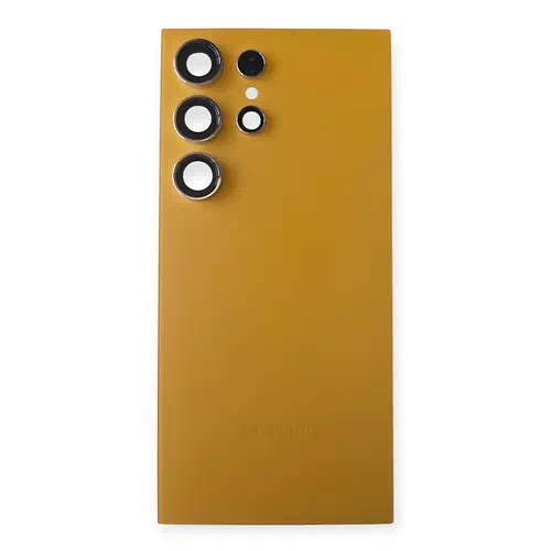 Samsung Galaxy S24 Ultra Orange Back Cover With Lenses