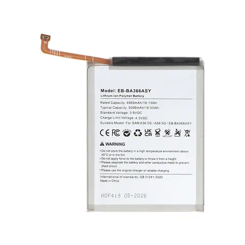 Batterie Samsung Galaxy A36 5G EB-BA366ASY 5000mAh