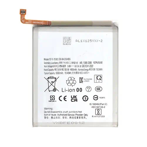 Samsung Galaxy A25 5G A55 5G EB-BA256ABS 5000mAh Battery