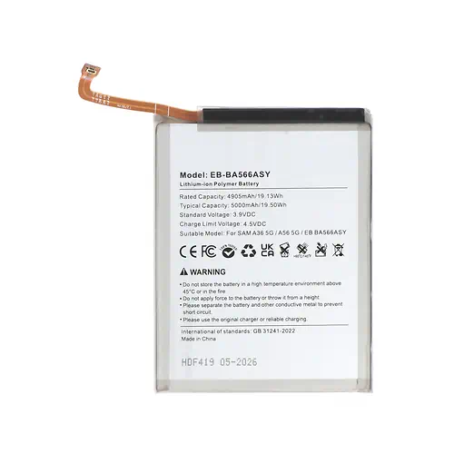Batería Samsung Galaxy A56 5G EB-BA566ASY 5000mAh