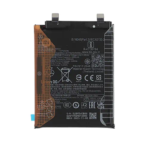 Batterie Xiaomi 14T Pro Poco F6 Pro BM5W Service Pack