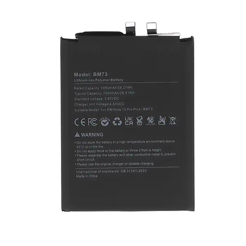 Batterie Xiaomi Redmi Note 15 Pro+ 5G BM73 7000mAh