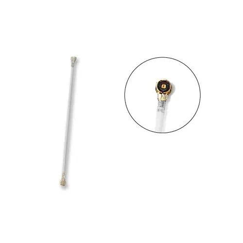 Câble Antenne Coaxiale Samsung Galaxy S9 Blanc 4.76cm