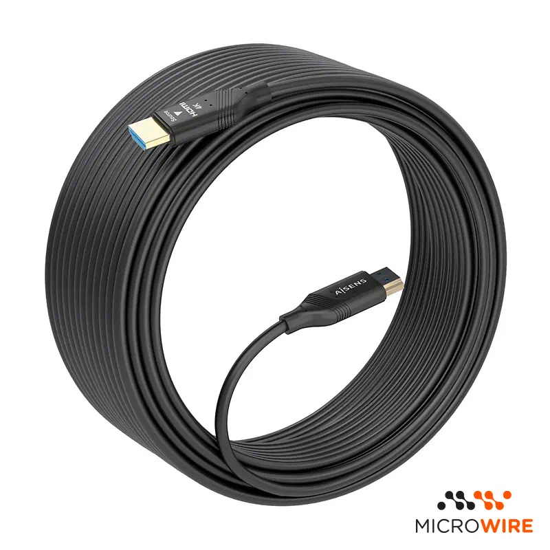 Cabo HDMI V2.0 Alta Velocidade 4K 60Hz 18Gbps 25M AISENS