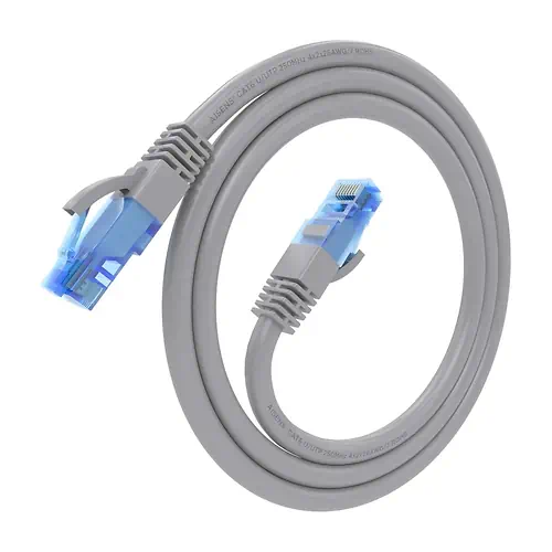 Câble Réseau Cat 6 UTP 50cm Gris