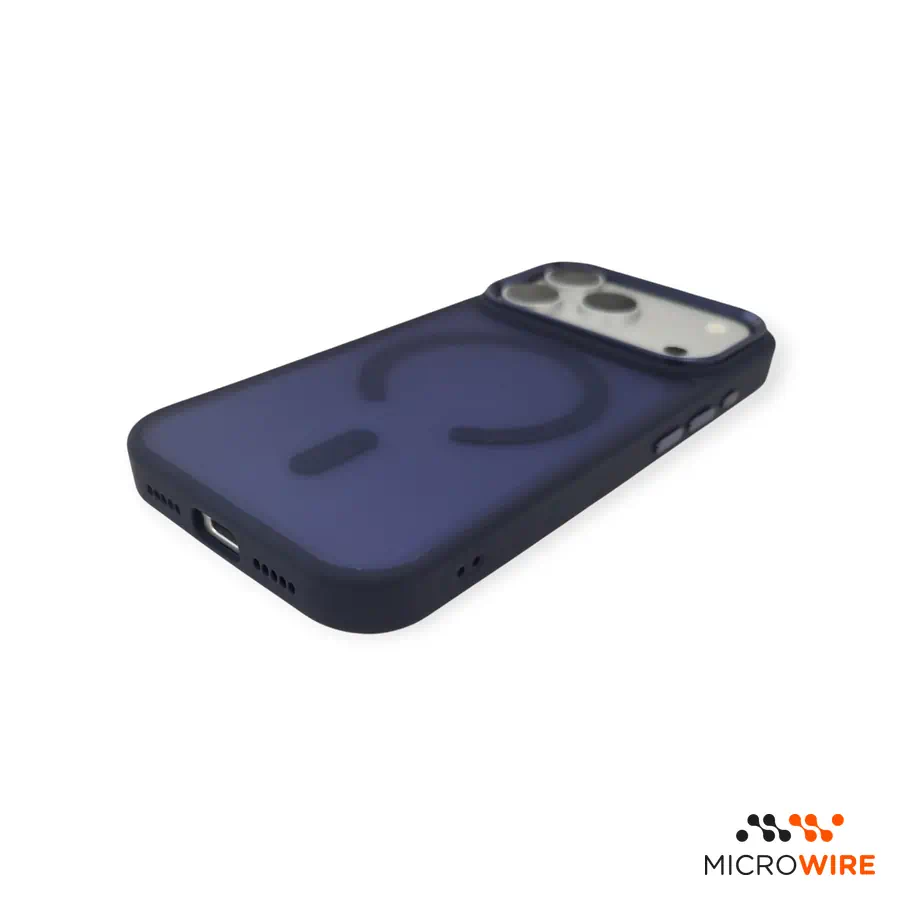 Funda Azul Transparente con Magsafe iPhone 17 Pro 18 Pro