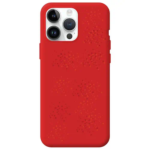 Coque Biodégradable Rouge pour iPhone 11 Pro Max