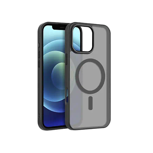 Coque Transparente Noire iPhone 16 Pro