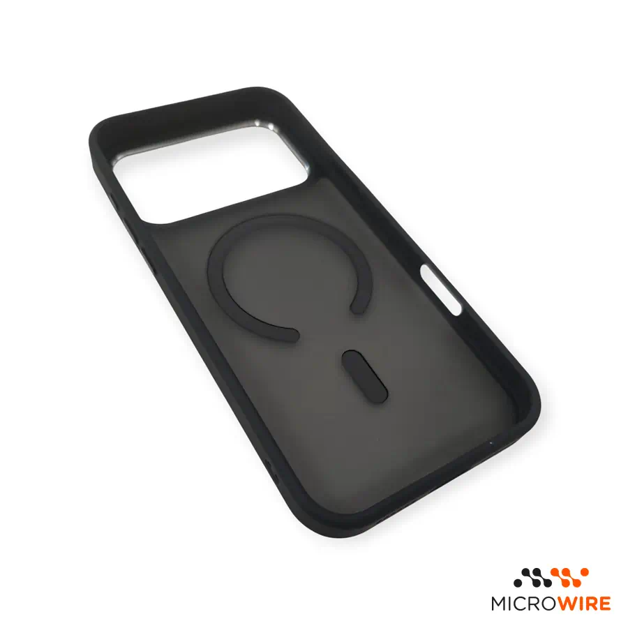 Coque Noir Transparent avec MagSafe iPhone 17 Pro Max 18 Pro Max