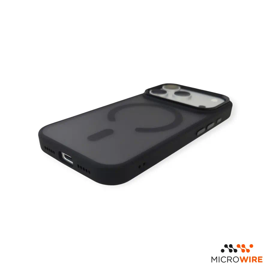 Funda Negro Transparente con Magsafe iPhone 17 Pro 18 Pro