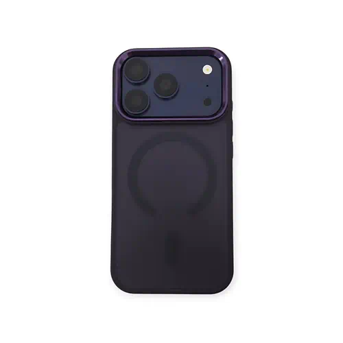 Funda Morado Transparente con Magsafe iPhone 17 Pro 18 Pro