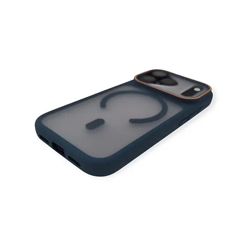 Funda Transparente y Azul con MagSafe iPhone 17 Pro 18 Pro