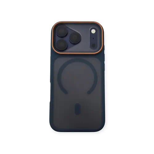Funda Transparente y Azul con MagSafe iPhone 17 Pro 18 Pro