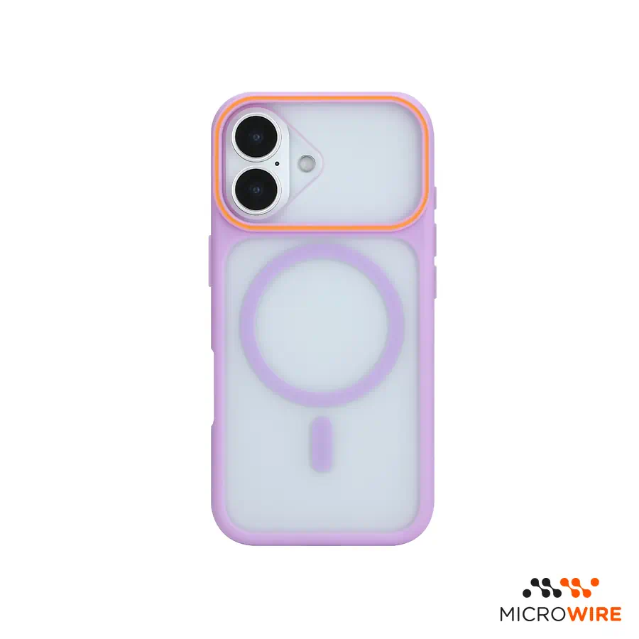 Coque Transparente et Rose avec MagSafe iPhone 17 Pro 18 Pro