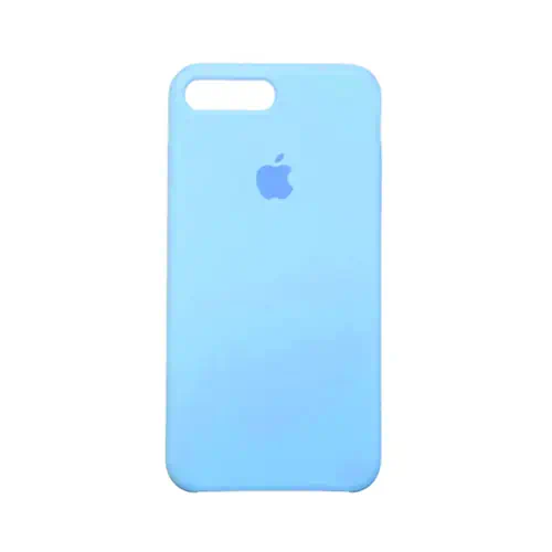 Coque en Silicone Bleu Clair iPhone 7 Plus 8 Plus