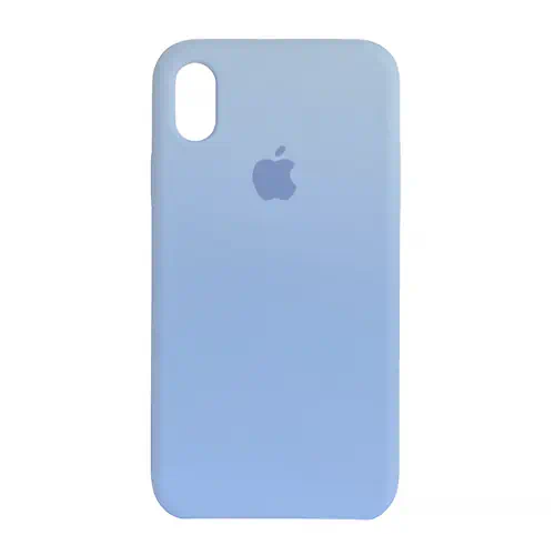 Coque en Silicone Bleu Clair iPhone XR