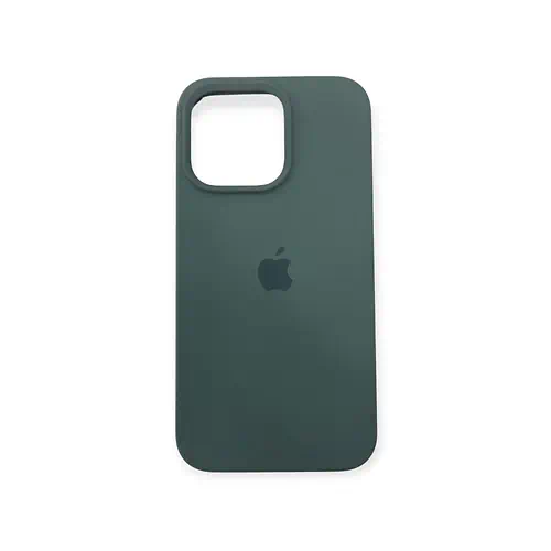 Coque en Silicone Bleu Verdâtre iPhone 13 Pro