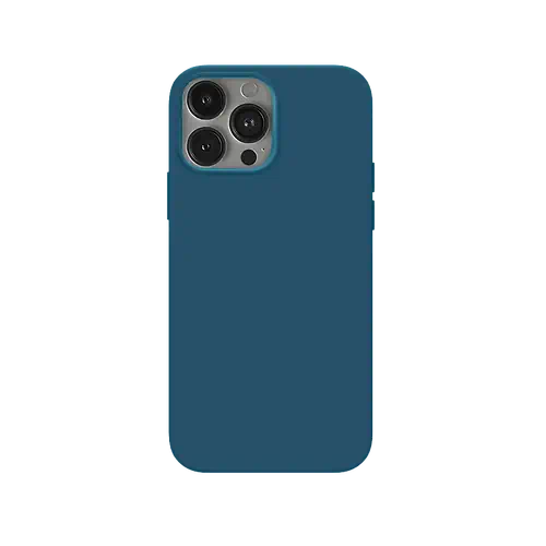 Coque en Silicone Bleue iPhone 11 Pro Max