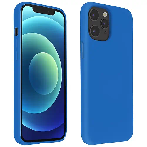 Blue Silicone Case iPhone 12 Pro Max