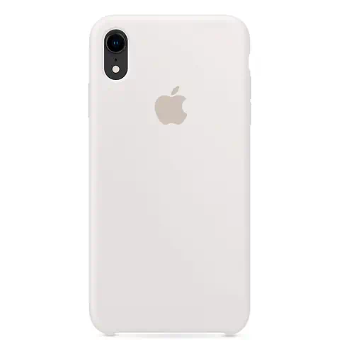 Coque en Silicone Beige iPhone XR