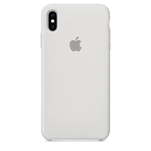 Coque en Silicone Beige iPhone X et XS