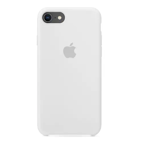 Coque en Silicone Blanche iPhone 7 8 SE