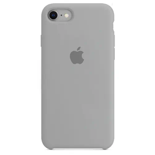Coque en Silicone Gris Clair iPhone 7 8 SE