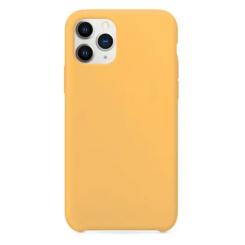 Coque en Silicone Dorée iPhone 11 Pro Max
