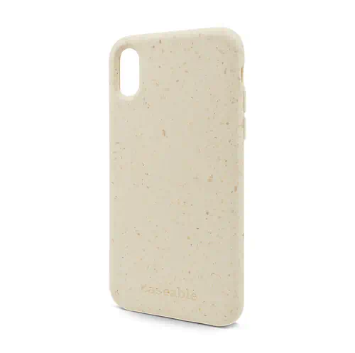 Coque Biodégradable Blanche iPhone XS Max