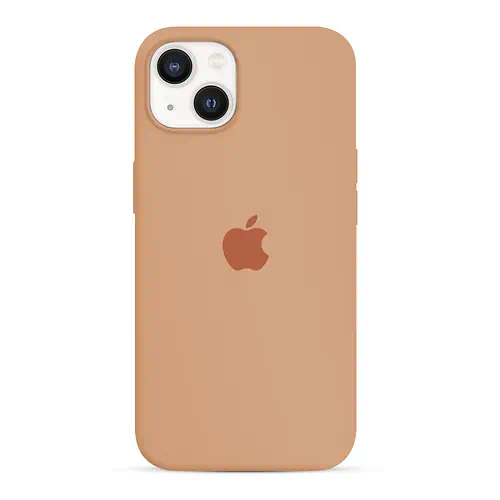 Coque en Silicone Orange iPhone 13 14