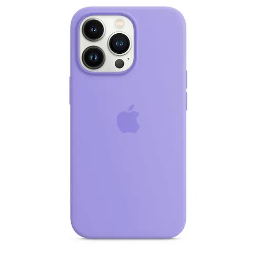 Coque en Silicone Lavande iPhone 13 Pro Max
