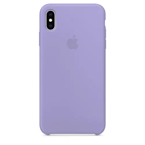 Coque en Silicone Lavande iPhone XS Max