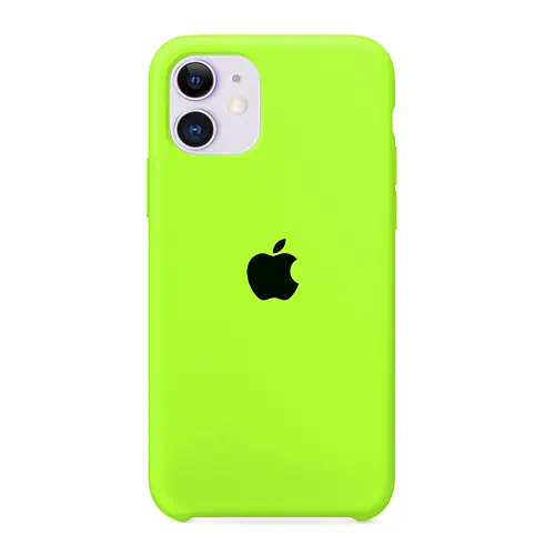 Coque en Silicone Citron Vert iPhone 11