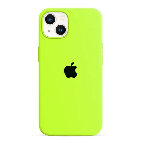 Coque en Silicone Lime iPhone 13 14