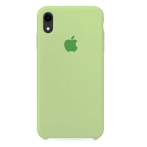 Coque en Silicone Menthe iPhone XR