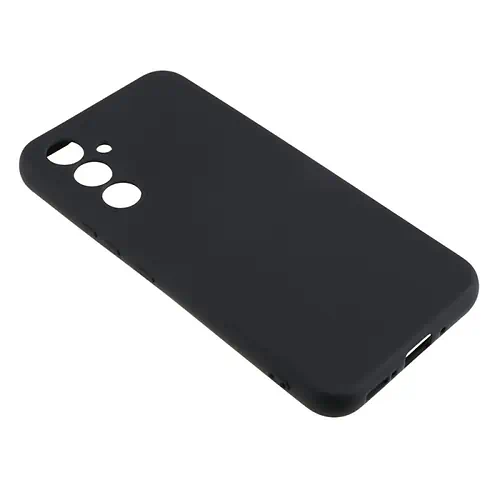 Coque en Silicone Noire Samsung Galaxy A57 5G