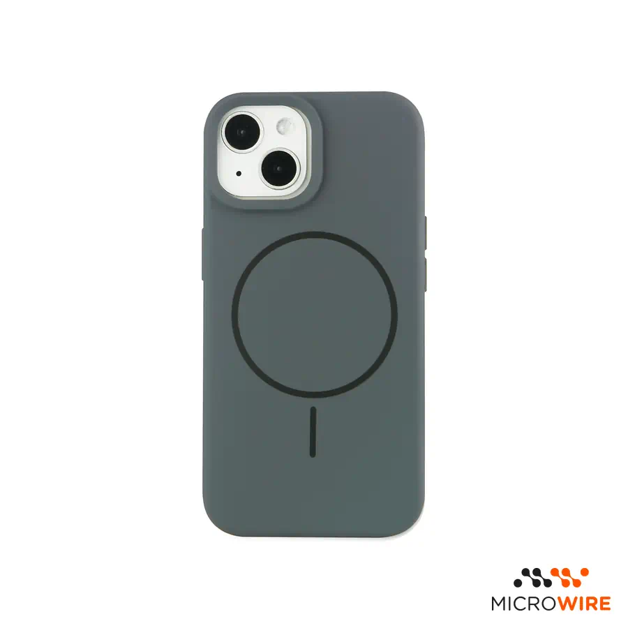 Black Silicone Case iPhone 13 Pro with MagSafe