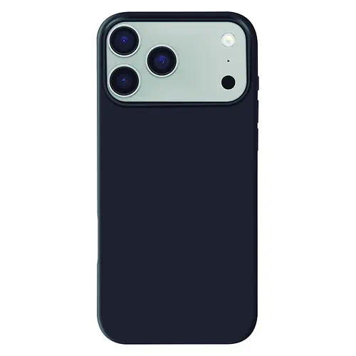 Coque en Silicone Noire iPhone 17 Pro Max