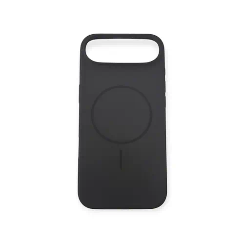 Black Silicone Case iPhone Air with MagSafe