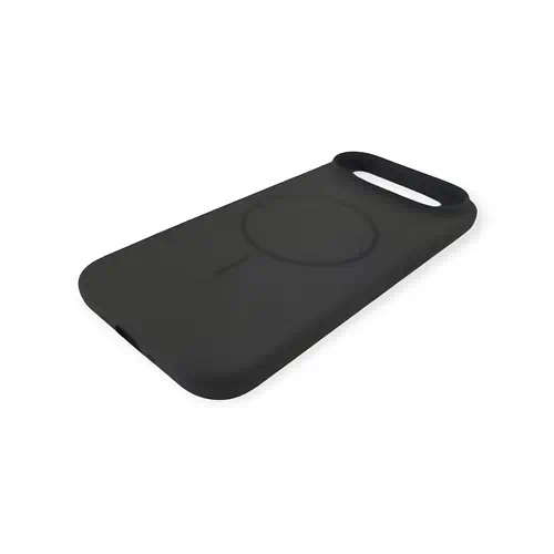 Black Silicone Case iPhone Air with MagSafe