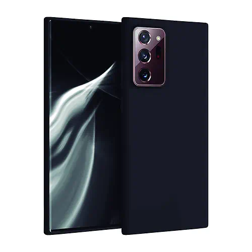 Coque en Silicone Noir Samsung Galaxy Note 20 Ultra