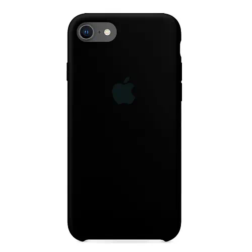 Funda de Silicona Negra iPhone 7 8 SE