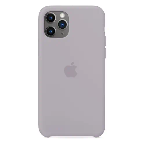 Coque en Silicone Rose Cendré iPhone 11 Pro