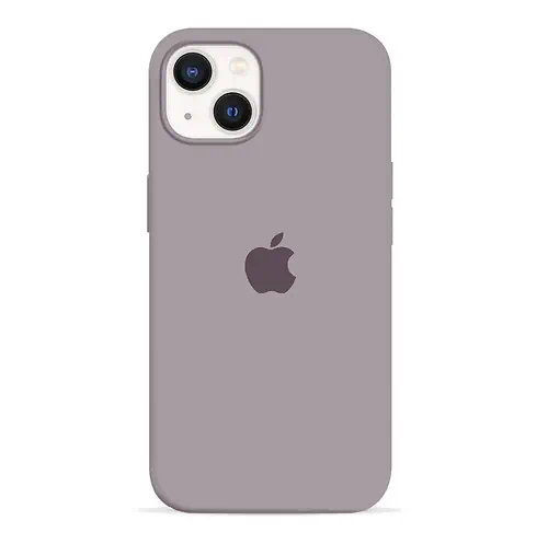 Coque en Silicone Rose Cendré iPhone 13 14