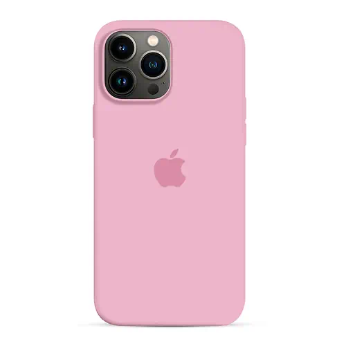 Funda de Silicona Rosa iPhone 13 Pro